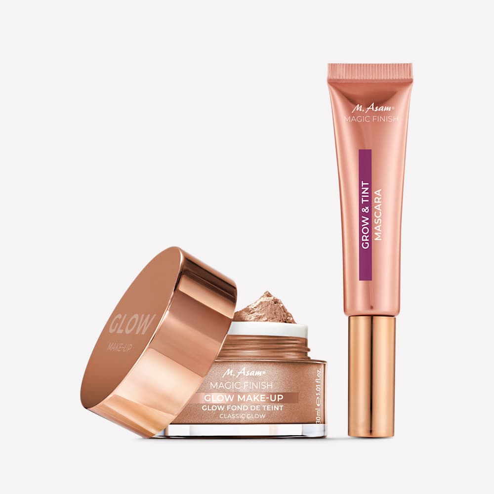 Glow Make-up Mousse Classic Glow und Grow & Tint Mascara Deep Black